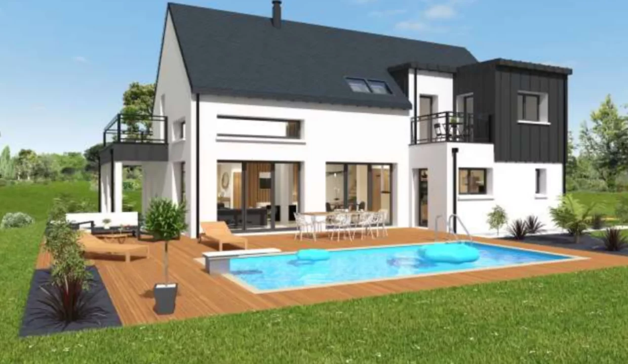 Neology Constructeur De Maison Lamballe Construction Maison A Etage Avec Piscine Erquy 2