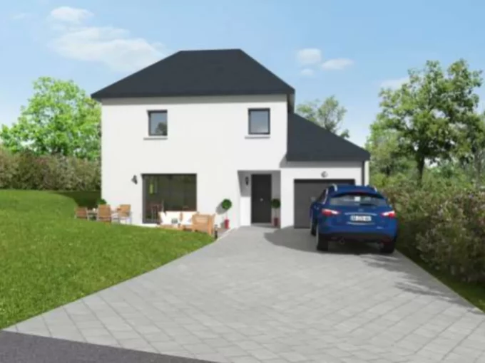 Neology Constructeur De Maison Lamballe Construction Maison A Etage Garage Accole PLENEUF VAL ANDRE 1