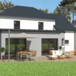 Neology Constructeur De Maison Lamballe Construction Maison A Etage Mixe Toit 4 Pans Et Zinc Pleneuf Val Andr 1