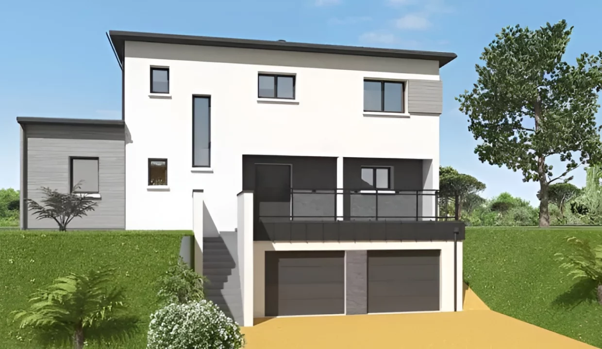Neology Constructeur De Maison Lamballe Construction Maison Avec Etage Double Garage Saint Cast Le Guildo 1