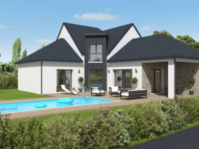 Neology Constructeur De Maison Lamballe Construction Maison Avec Piscine Et Porche Plouezec 1