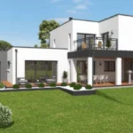 Neology Constructeur De Maison Lamballe Construction Maison Avec Toiture Terrasse Balcon Vu Sur Jardin Binic 1