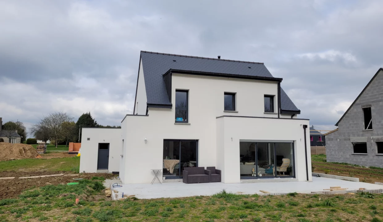Neology Constructeur De Maison Lamballe Construction Maison Contemporaine A Etage Saint Carne 4