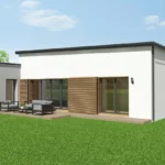 Neology Constructeur De Maison Lamballe Construction Maison Contemporaine De Plain Pied Toit Plat 1