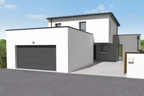 Neology Constructeur De Maison Lamballe Construction Maison Contemporaine Double Terrasse Binic 1