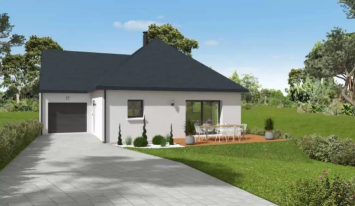 Neology Constructeur De Maison Lamballe Construction Maison Contemporaine Plain Pied PLENEUF VAL ANDRE 1