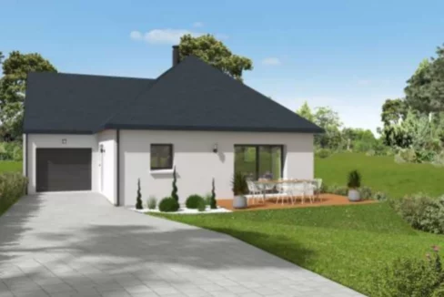 Neology Constructeur De Maison Lamballe Construction Maison Contemporaine Plain Pied PLENEUF VAL ANDRE 1