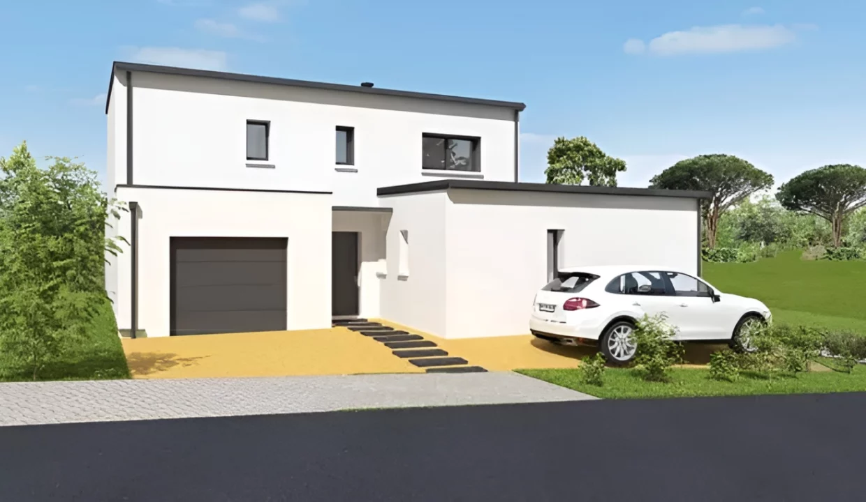 Neology Constructeur De Maison Lamballe Construction Maison Moderne Toiture Monopente Lumiere Natur 2
