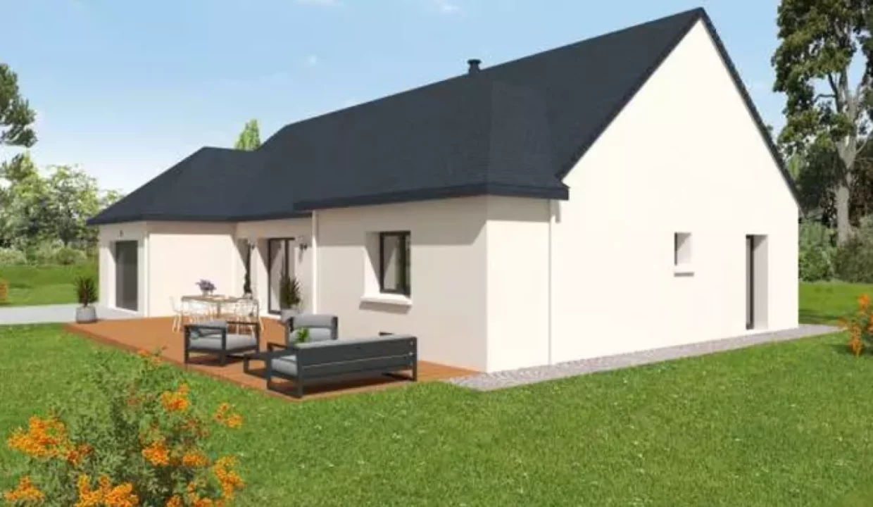 Neology Constructeur De Maison Lamballe Construction Maison Plain Pied Terrasse Bois Plouezec 2