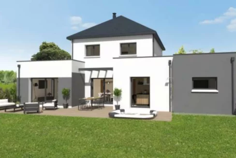 Neology Constructeur De Maison Lamballe Construction Maison Toit 4 Pans Et Toits Plats Terrasse 1