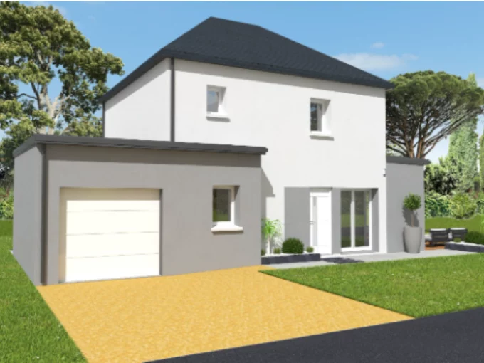 Neology Constructeur De Maison Lamballe Langueux Maison Contemporaine Sur Terrain De 420 M2 1