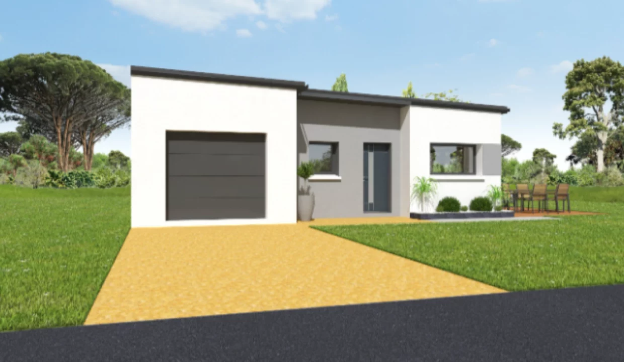 Neology Constructeur De Maison Lamballe Lannion Servel Maison De Plain Pied Sur Un Terrain 2