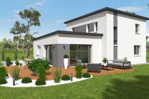 Neology Constructeur De Maison Lamballe Loudeac Maison Contemporaine Et Terrain 1