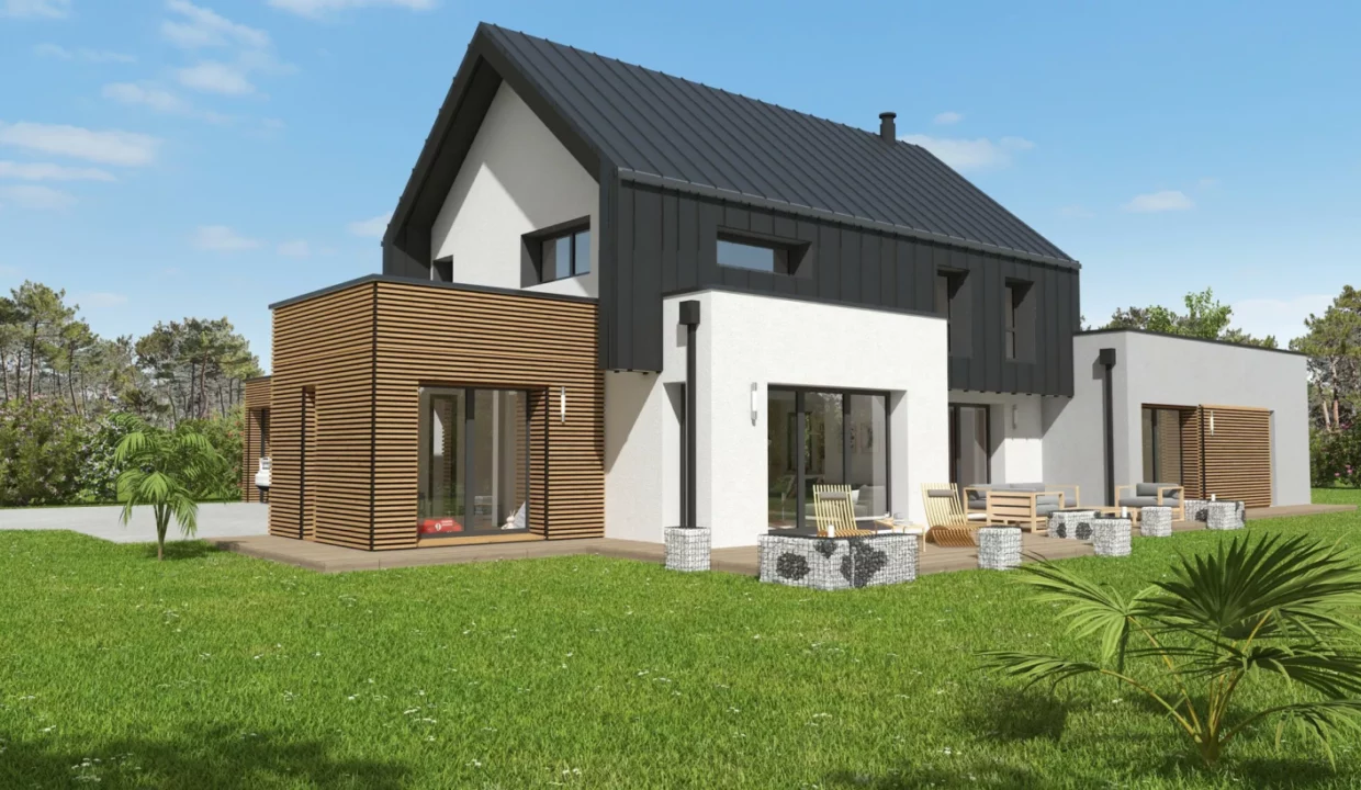 Neology Constructeur De Maison Lamballe Maison A Etage Avec Carport PORDIC 2
