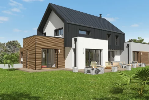 Neology Constructeur De Maison Lamballe Maison A Etage Avec Carport PORDIC 2