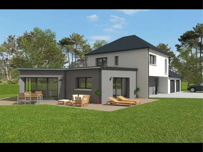 Neology Constructeur De Maison Lamballe Maison Avec De Nombreuses Ouvertures Et Un Bel Espace 1