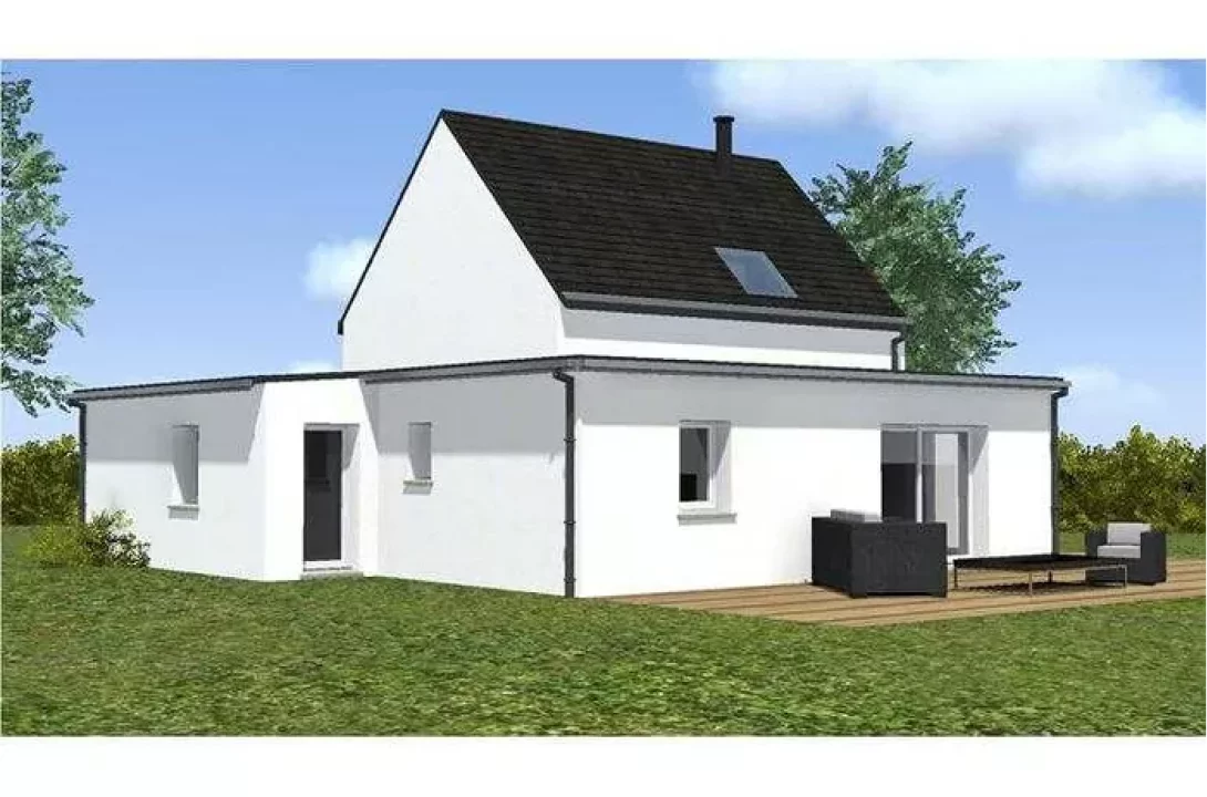 Neology Constructeur De Maison Lamballe Maison Avec Une Architecture Traditionnelle Et De Grandes Ouvertures 2