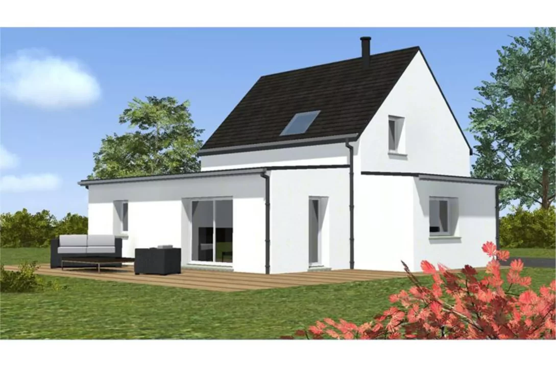 Neology Constructeur De Maison Lamballe Maison Avec Une Architecture Traditionnelle Et De Grandes Ouvertures 3