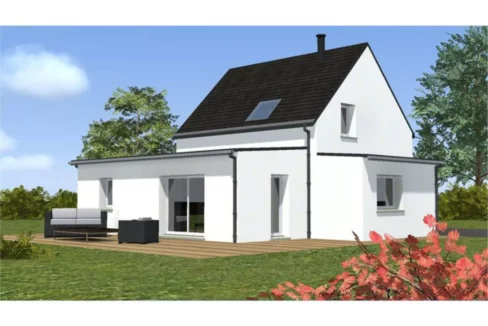 Neology Constructeur De Maison Lamballe Maison Avec Une Architecture Traditionnelle Et De Grandes Ouvertures 3
