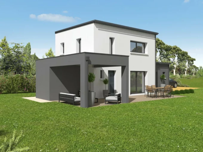 Neology Constructeur De Maison Lamballe Maison Contemporaine 100 M2 LANMODEZ 2