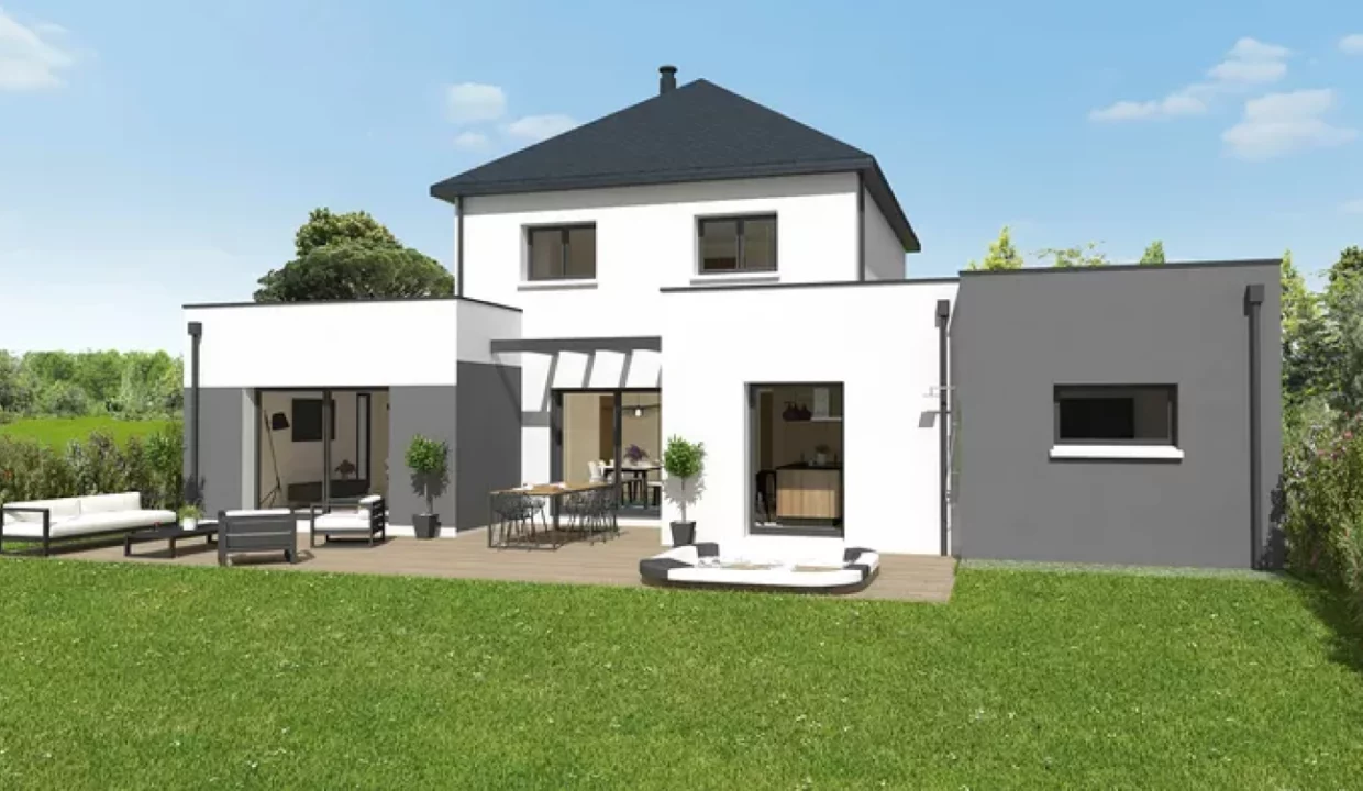 Neology Constructeur De Maison Lamballe Maison Contemporaine Beaussais Sur Mer 1