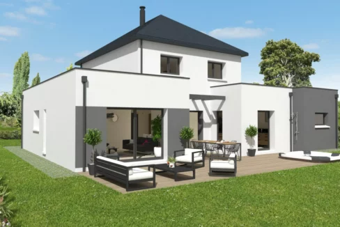 Neology Constructeur De Maison Lamballe Maison Contemporaine Beaussais Sur Mer 2