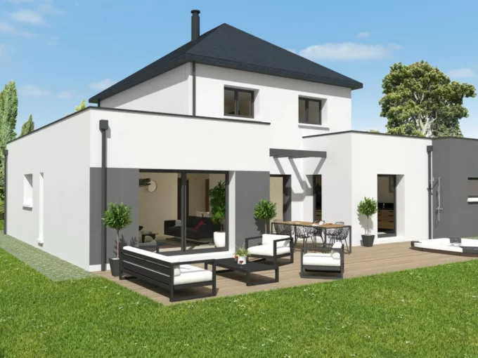 Neology Constructeur De Maison Lamballe Maison Contemporaine Beaussais Sur Mer 2