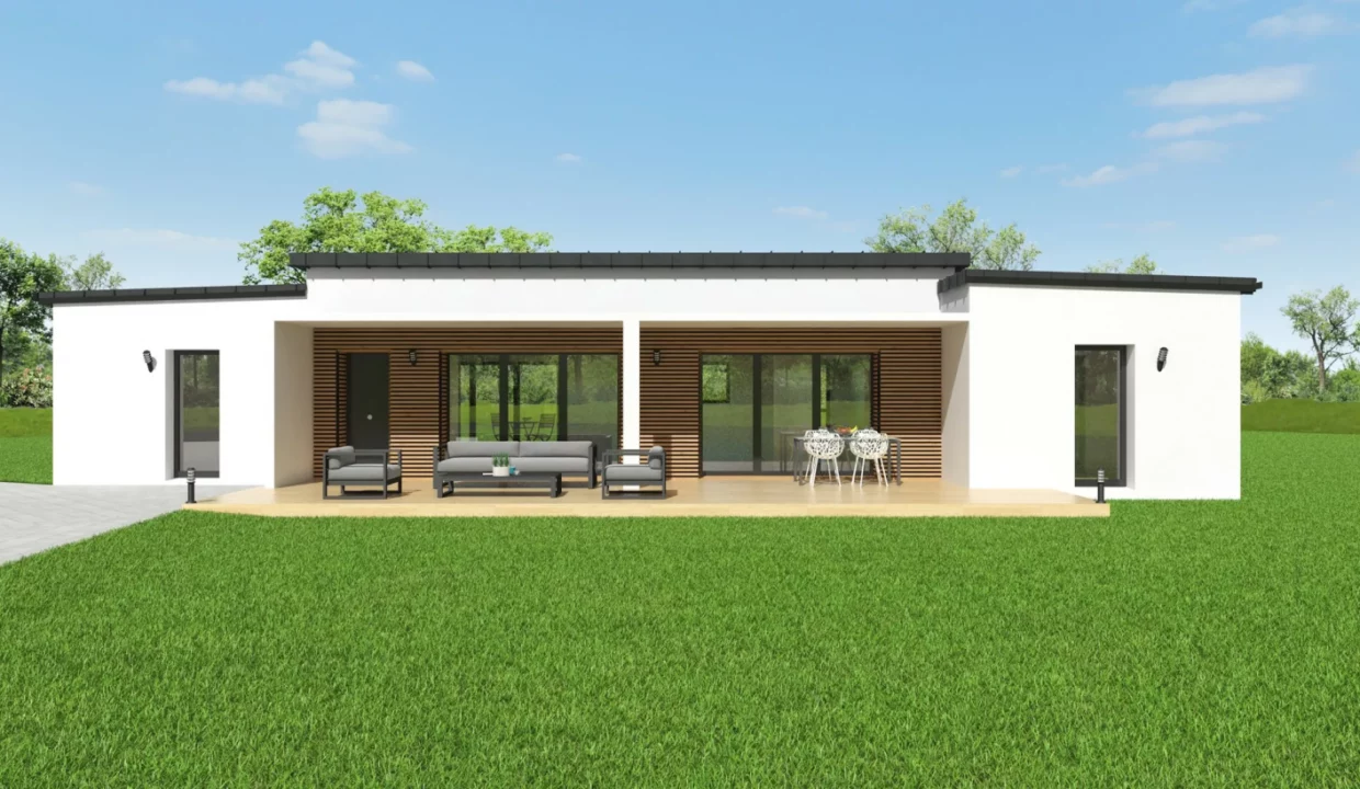 Neology Constructeur De Maison Lamballe Maison Contemporaine Avec Espace De Vie De 60m2 2 1