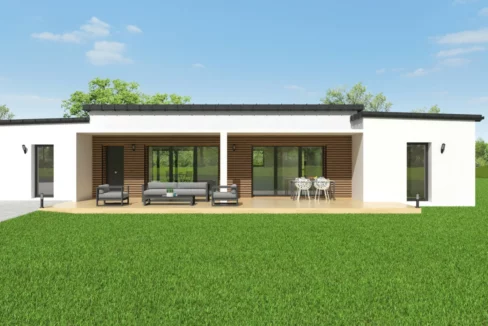 Neology Constructeur De Maison Lamballe Maison Contemporaine Avec Espace De Vie De 60m2 2 1