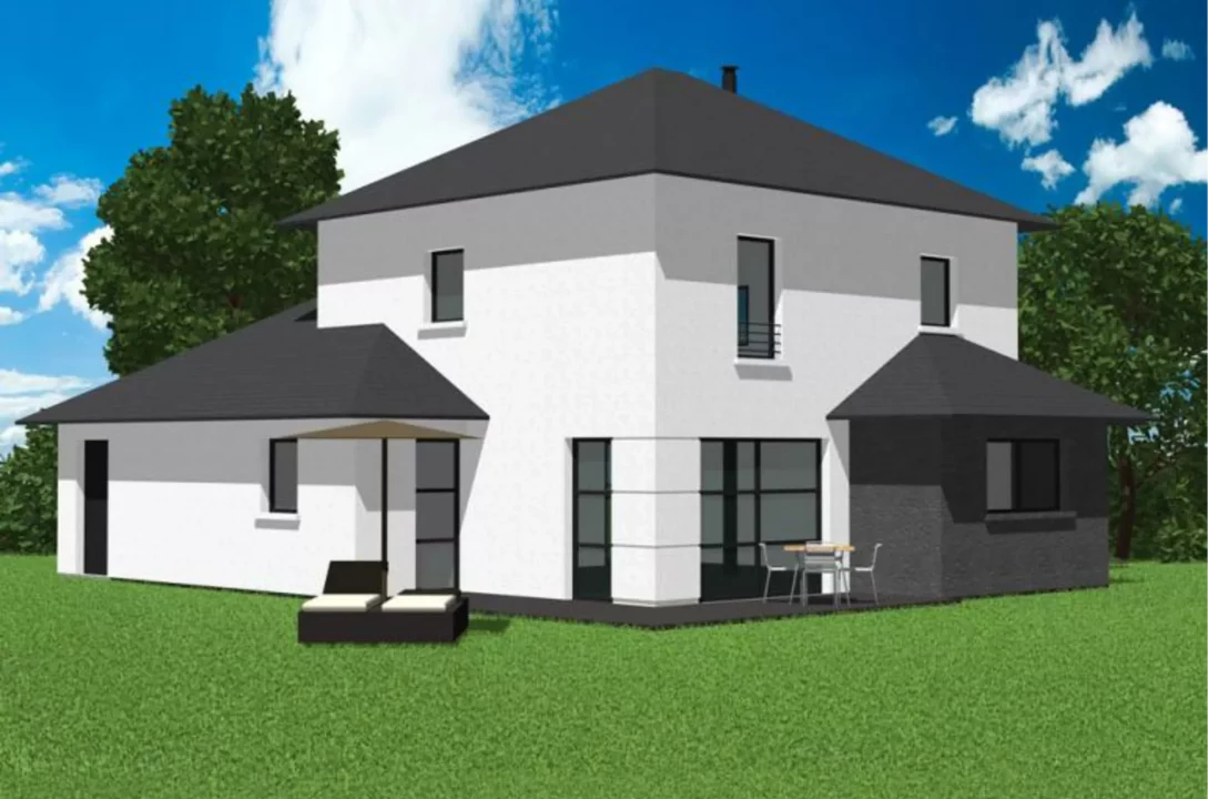 Neology Constructeur De Maison Lamballe Maison Contemporaine Avec Etage 1