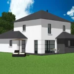 Neology Constructeur De Maison Lamballe Maison Contemporaine Avec Etage 1