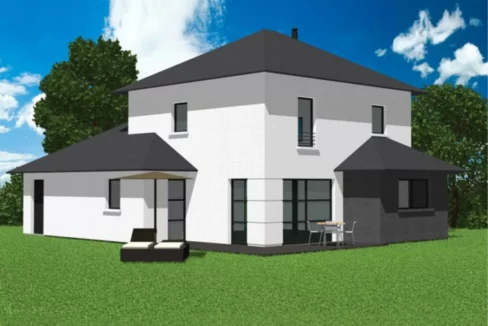 Neology Constructeur De Maison Lamballe Maison Contemporaine Avec Etage 1
