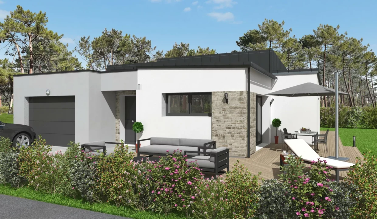 Neology Constructeur De Maison Lamballe Maison Contemporaine De Plain Pied Binic Etables Sur Mer 1