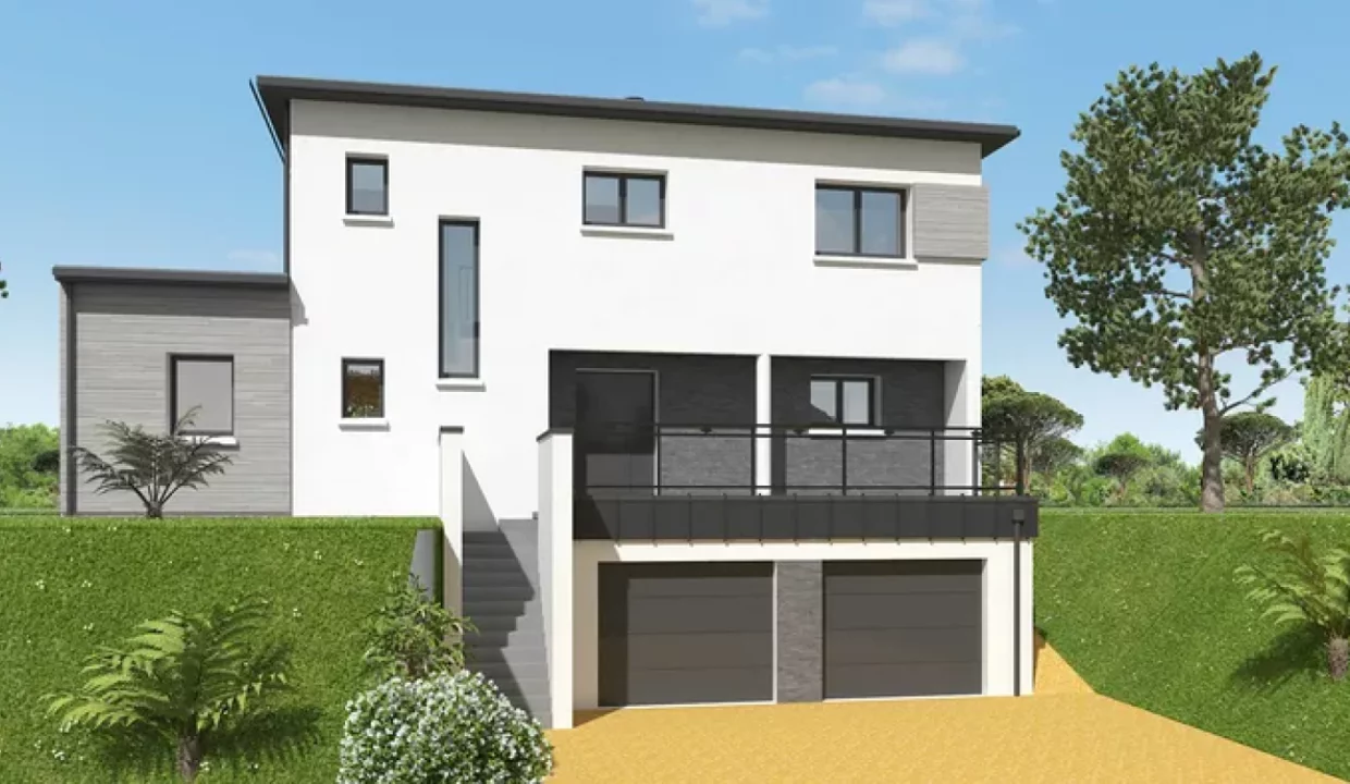 Neology Constructeur De Maison Lamballe Maison Contemporaine Sur 2 Niveaux Saint Cast Le Guildo 1