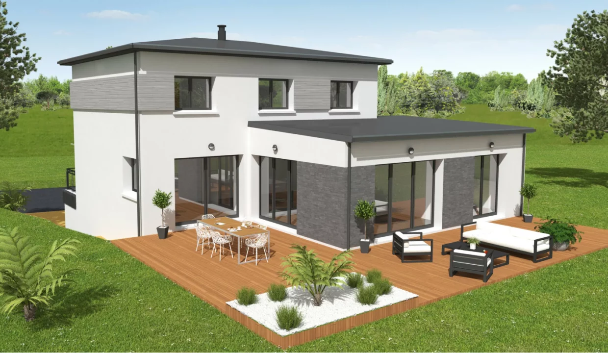 Neology Constructeur De Maison Lamballe Maison Contemporaine Sur 2 Niveaux Saint Cast Le Guildo 2