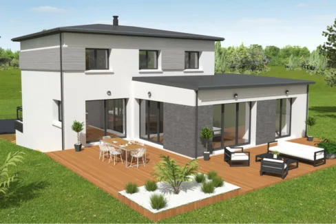 Neology Constructeur De Maison Lamballe Maison Contemporaine Sur 2 Niveaux Saint Cast Le Guildo 2