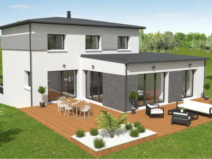 Neology Constructeur De Maison Lamballe Maison Contemporaine Sur 2 Niveaux Saint Cast Le Guildo 2