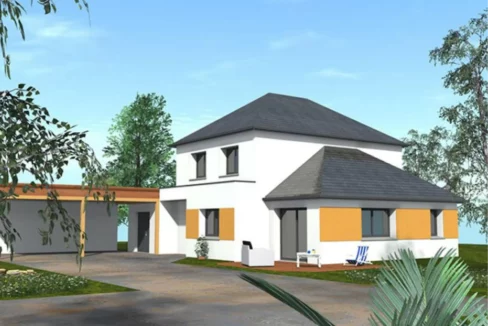 Neology Constructeur De Maison Lamballe Maison D Inspiration Contemporaine 2