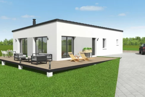 Neology Constructeur De Maison Lamballe Maison De Plain Pied 3 Chambres 126 M2 1