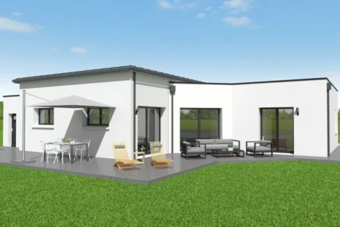 Neology Constructeur De Maison Lamballe Maison De Plain Pied ST CAST LE GUILDO Maison De 106 M2 1