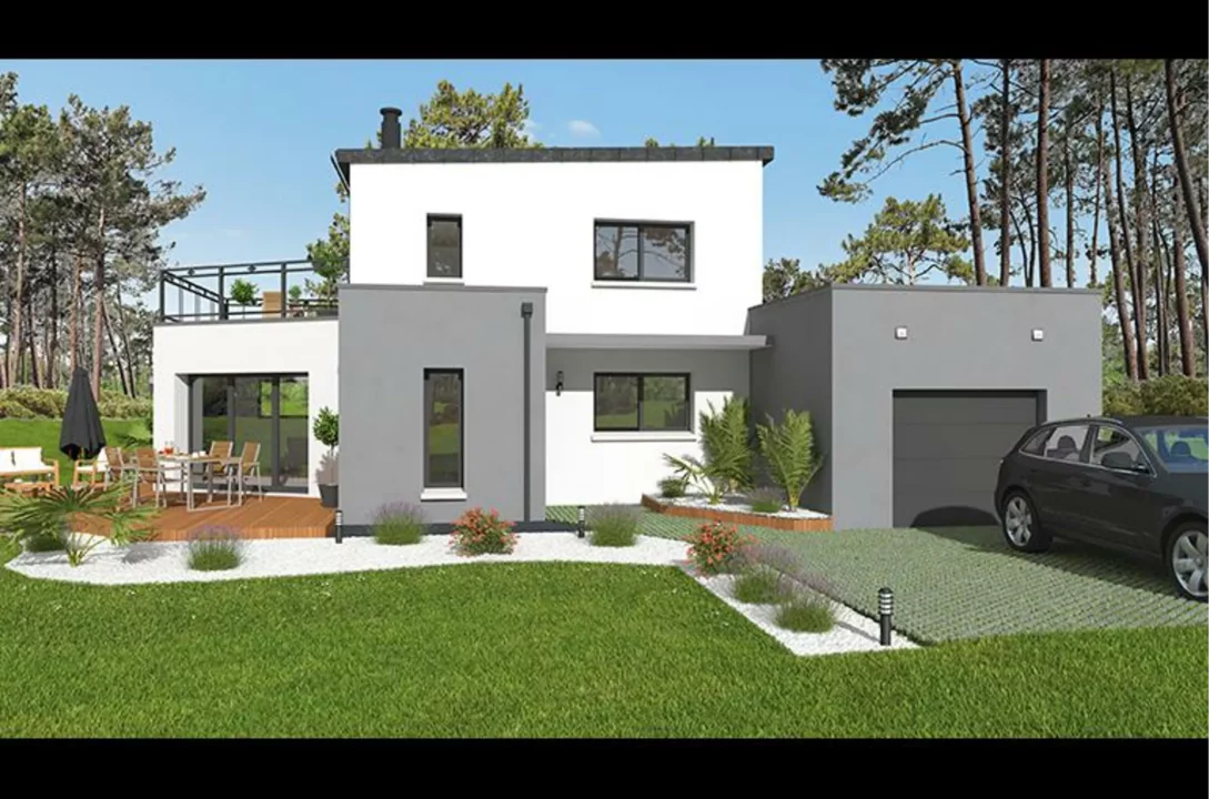 Neology Constructeur De Maison Lamballe Maison Moderne Avec Un Agreable Espace De Vie Lumineux 2