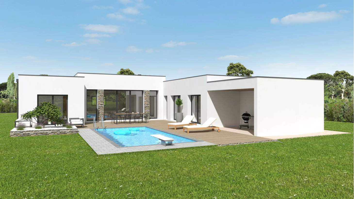 Neology Constructeur De Maison Lamballe Maison Plain Pied 150 M2 Lamballe 1 1