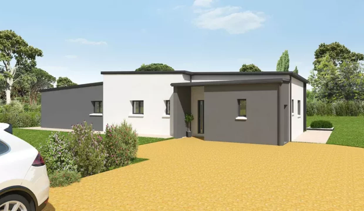 Neology Constructeur De Maison Lamballe Maison Plain Pied Avec Atelier PLOURHAN 2