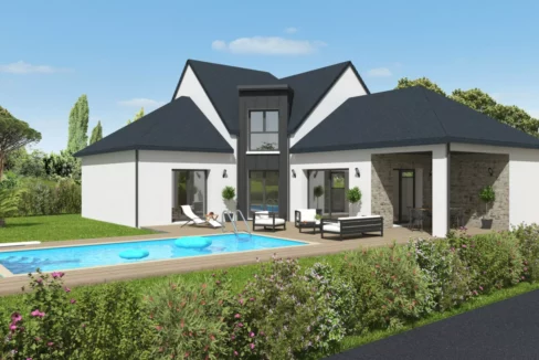Neology Constructeur De Maison Lamballe Maison Traditionnelle 135 M2 Paimpol Plouezec 2