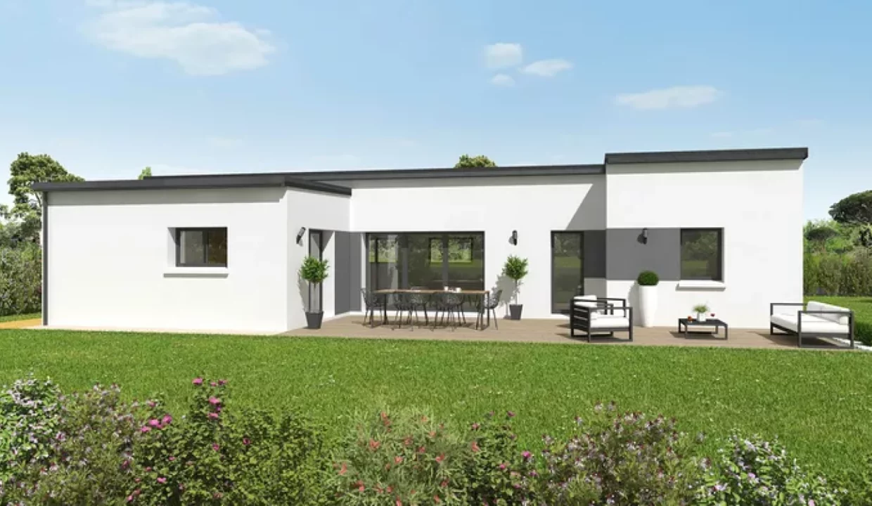 Neology Constructeur De Maison Lamballe Plans Maison 102 M2 Plain Pied Avec Garage 2
