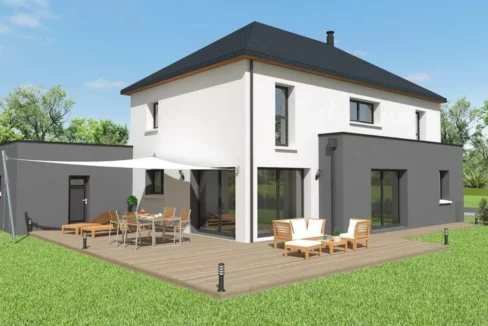 Neology Constructeur De Maison Lamballe Projet Maison A Etage A Ploubalay 22