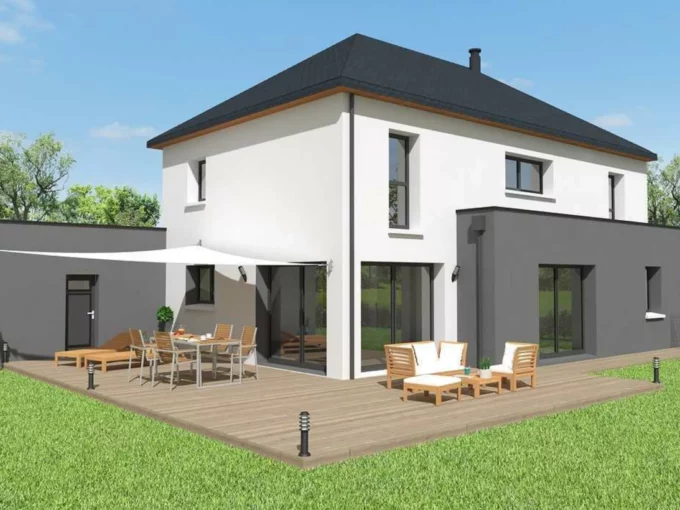 Neology Constructeur De Maison Lamballe Projet Maison A Etage A Ploubalay 22