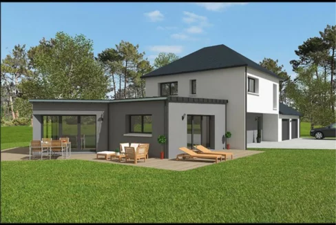 Neology Constructeur De Maison Lamballe Projet Maison Contemporaine Aicha 1