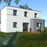 Neology Constructeur De Maison Lamballe Projet Maison Contemporaine Maison Avec Grandes Ouverture Et Un Be 1