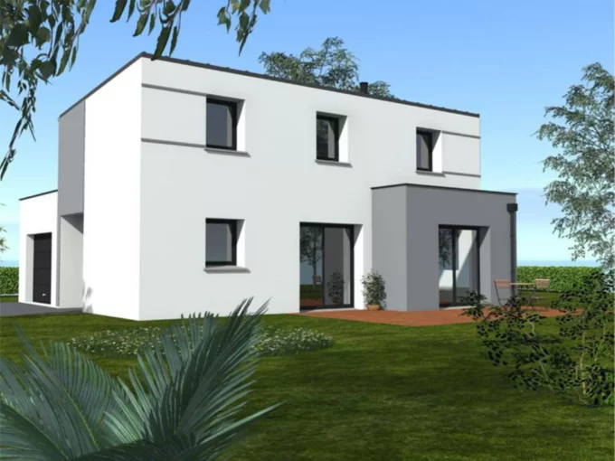 Neology Constructeur De Maison Lamballe Projet Maison Contemporaine Maison Avec Grandes Ouverture Et Un Be 1